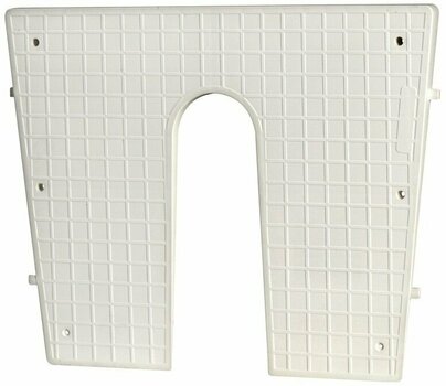Außenborder Halterung Osculati Stern protection plate white 420 x 340 mm - 1
