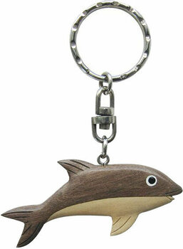 Nautische Schlüsselanhänger Sea-Club Keyring Dolphin Wood - 1