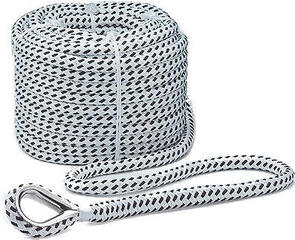 Lanex Laguna White-Black with Thimble 10 mm - 20 m Lanex Laguna White-Black with Thimble 10 mm - 20 m