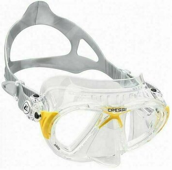 Maska za ronjenje Cressi Nano Crystal/Yellow - 1