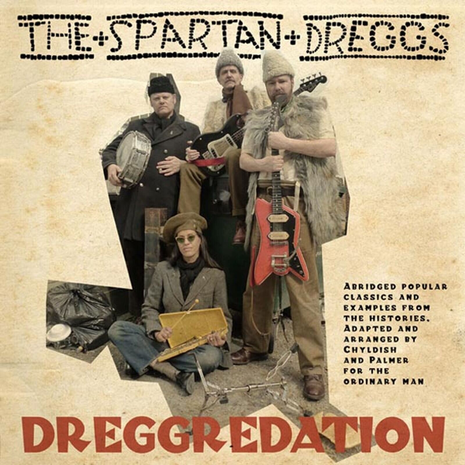 LP ploča Billy Childish & Spartan Dreggs - Dreggredation (LP)