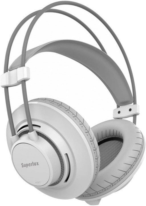 Trådløse on-ear hovedtelefoner Superlux HD672-WH hvid