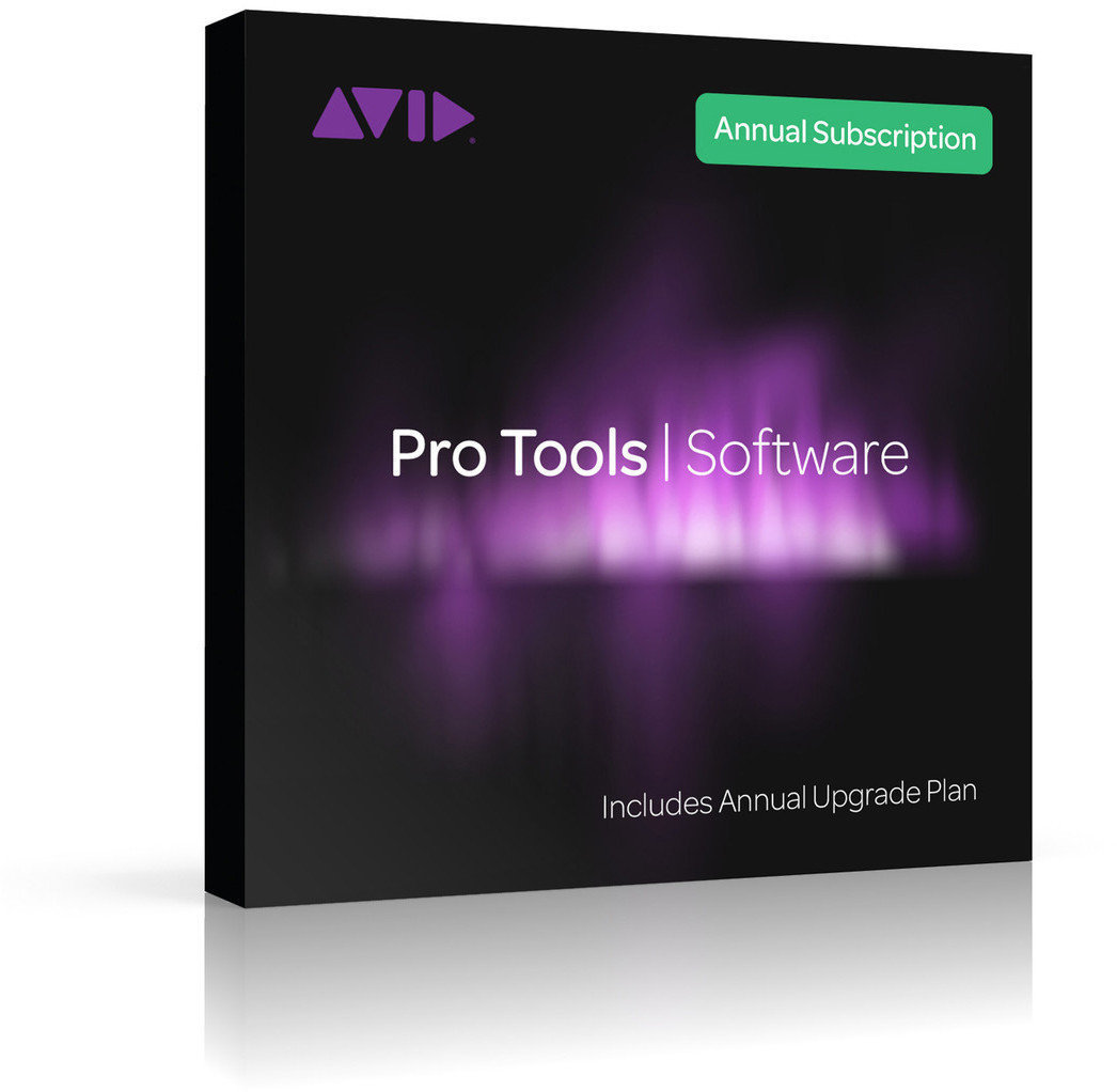DAW Recording Software AVID Pro Tools Student/Teacher 1-Year Subscription New - Box