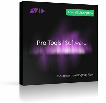 Oprogramowanie studyjne DAW AVID Pro Tools Student/Teacher 1-Year Subscription New - Box - 1