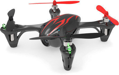Dronă Hubsan H107C 720p Black/Red