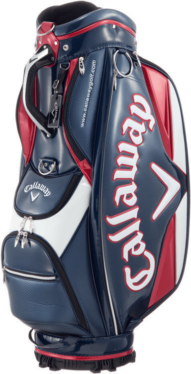 Golf torba Callaway Glaze JM Navy/Red Cart Bag 2017
