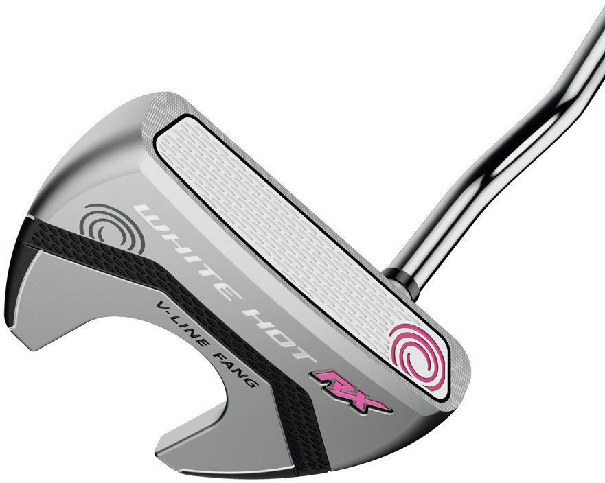 Taco de golfe - Putter Odyssey Ladies White Hot RX V-Line Fang Putter SuperStroke Right Hand 33