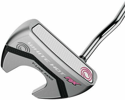 Palo de Golf - Putter Odyssey Ladies White Hot RX V-Line Fang Putter SuperStroke Right Hand 33 - 1