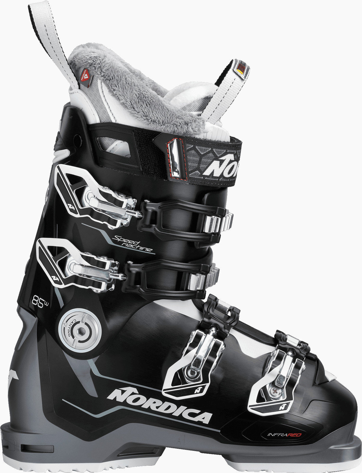 Chaussures de ski alpin Nordica Speedmachine W Black-Anthracite-White 245 Chaussures de ski alpin