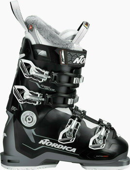 Alpine Ski Boots Nordica Speedmachine W Black-Anthracite-White 245 Alpine Ski Boots - 1