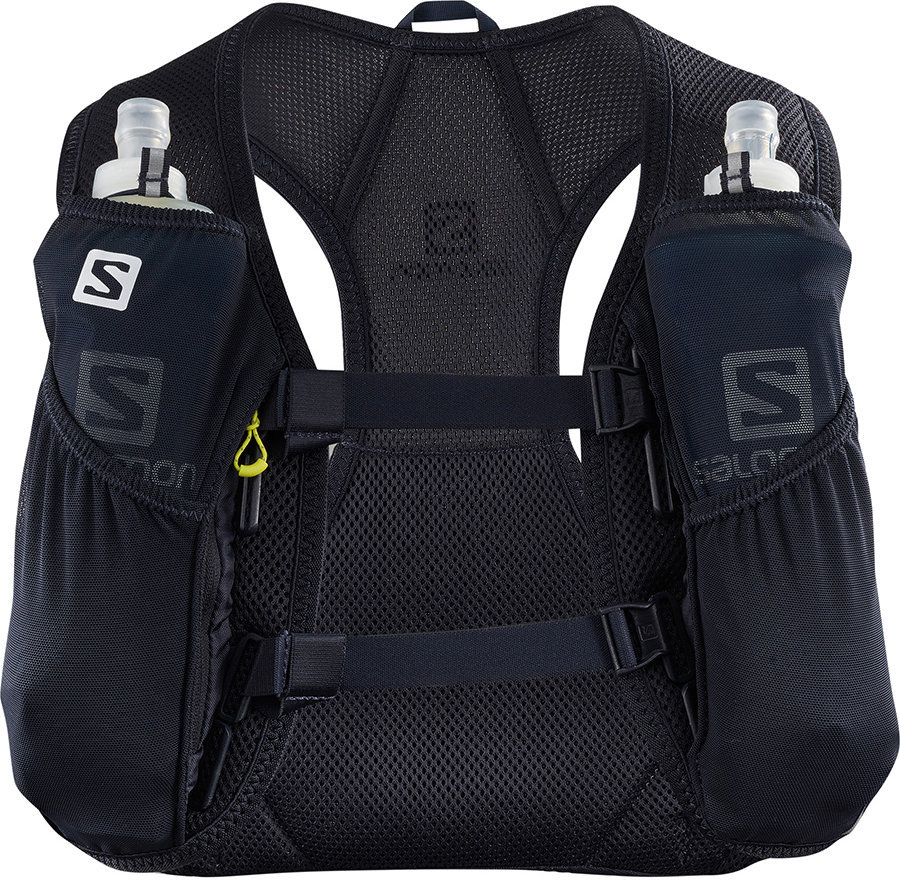 Futó hátizsák Salomon Agile 2 Set Fekete Futó hátizsák