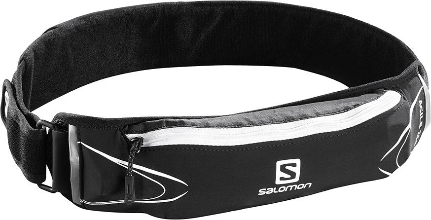 Bolsa para corrida Salomon Agile 250 Belt Set Black/White