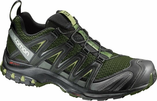 Pantofi trekking de bărbați Salomon XA Pro 3D Chive/Negru/Beluga 44 2/3 Pantofi trekking de bărbați - 1