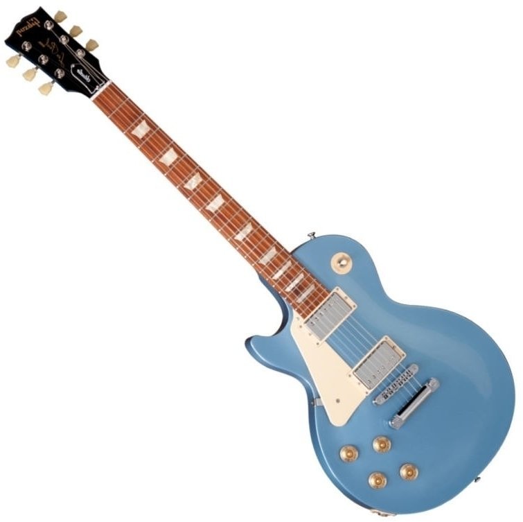 Elektrische gitaar voor linkshandige speler Gibson Les Paul Studio 2012 Pelham Blue LH