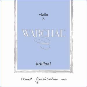 Violinstrenge Warchal BRILLIANT set D-Hydronalium E-ball