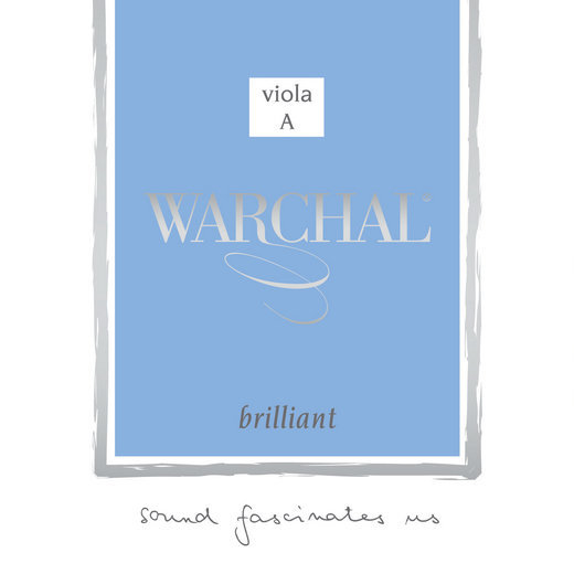Viola Strings Warchal BRILLIANT set A-metal-ball