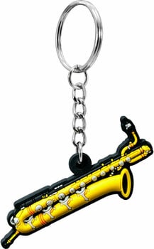 Keychain Musician Designer Keychain Baritone Saxophone - 1