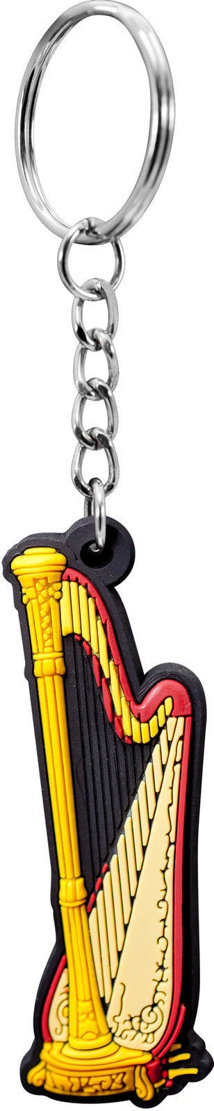 Keychain Musician Designer Keychain Harp-Iris