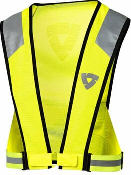 Motorcycle Reflective Vest Rev'it! Vest Connector NEON Yellow XL - 1