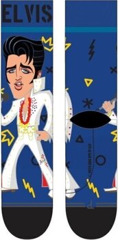 Socken Elvis Presley Cartoon Crew One Size Socken - 1