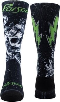 Čarape Poison Poison Snake Skull One Size Čarape - 1