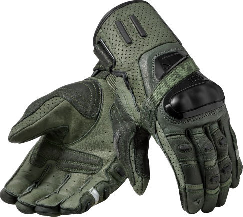 Δερμάτινα Γάντια Μηχανής Rev'it! Cayenne Pro Green/Black XL Δερμάτινα Γάντια Μηχανής