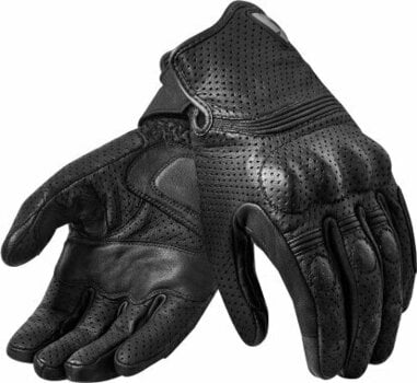 Δερμάτινα Γάντια Μηχανής Rev'it! Gloves Fly 2 Ladies Black S - 1