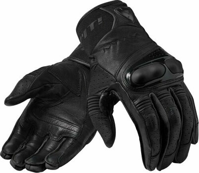 Motorcycle Gloves Rev'it! Hyperion Black L Motorcycle Gloves - 1