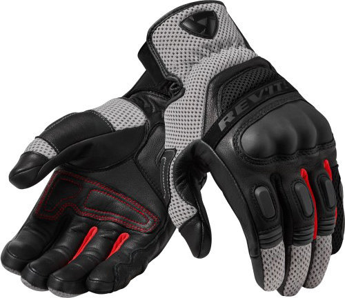 Motorcycle Gloves Rev'it! Dirt 3 Black/Red S Motorcycle Gloves
