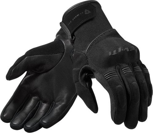 Motorcycle Gloves Rev'it! Mosca Ladies Black S Motorcycle Gloves