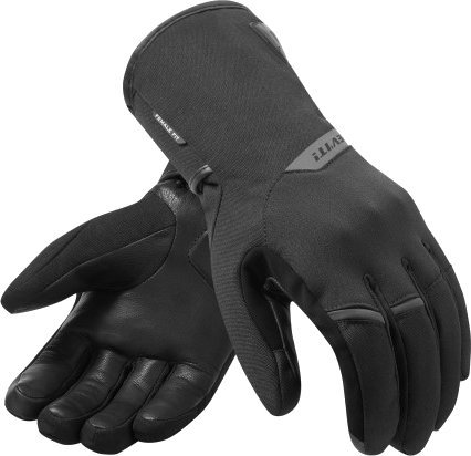 Motorcycle Gloves Rev'it! Chevak GTX Ladies Black S Motorcycle Gloves