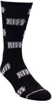 Sokken Kiss Kiss All Over Logo Crew One Size Sokken - 1