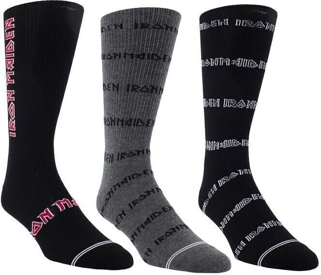 Șosete Iron Maiden 3 Pack Gift Box One Size Șosete