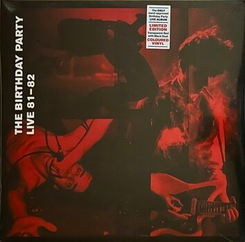 LP ploča The Birthday Party - Live 81-82 (Limited Edition) (Transparent Red & Black Dust Coloured) (2 LP) - 1