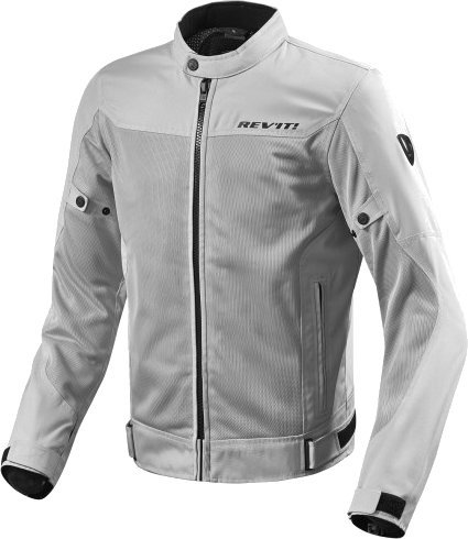 Textile Jacket Rev'it! Eclipse Silver XL Textile Jacket