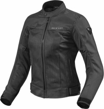 Textile Jacket Rev'it! Eclipse Ladies Black 36 Textile Jacket - 1
