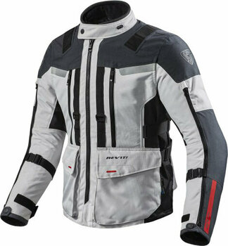 Textile Jacket Rev'it! Jacket Sand 3 Silver-Anthracite XL - 1