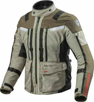 Tekstilna jakna Rev'it! Jacket Sand 3 Sand-Black M - 1