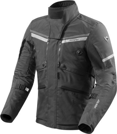 Textile Jacket Rev'it! Poseidon 2 GTX Black M Textile Jacket