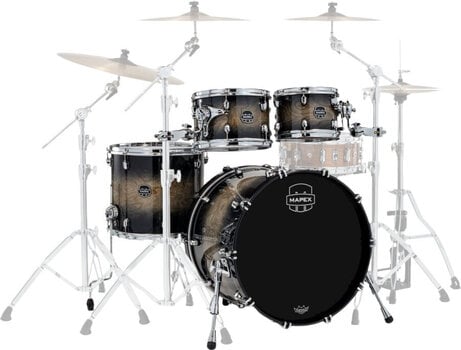 Set akustičnih bubnjeva Mapex SR529XUZXG Saturn VI Black Ink Burst Set akustičnih bubnjeva - 1