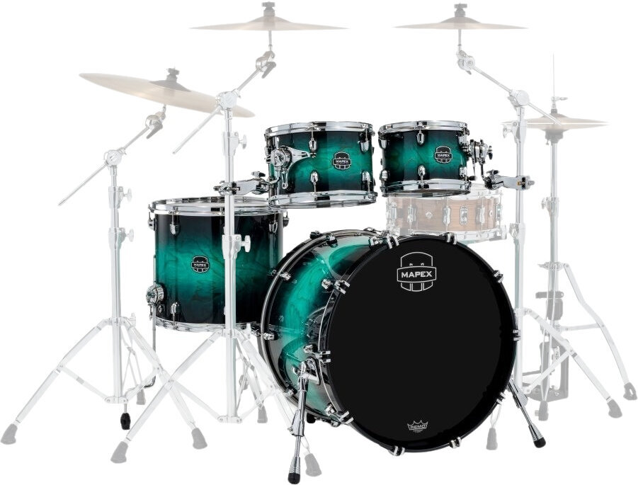 Set akustičnih bubnjeva Mapex SR529XUZXT Saturn VI Marine Teal Burst Set akustičnih bubnjeva