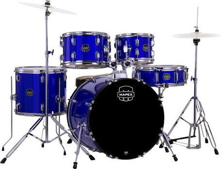 Set Batteria Acustica Mapex CM5044FTIB Comet Indigo Blue Set Batteria Acustica - 1