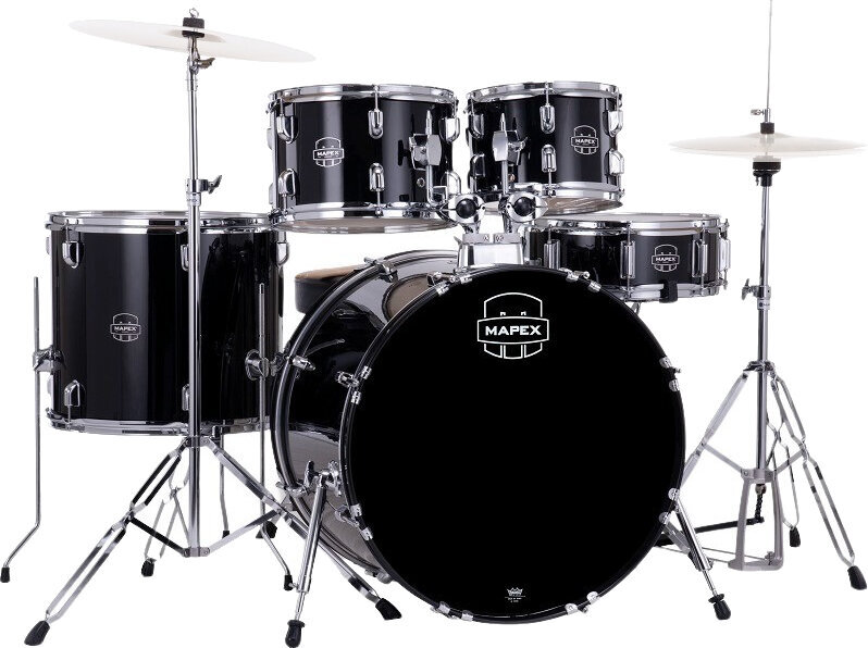 Set akustičnih bubnjeva Mapex CM5294FTDK Comet Dark Black Set akustičnih bubnjeva