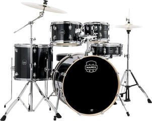 Set Batteria Acustica Mapex VE5044FTVH Venus Black Galaxy Sparkle Set Batteria Acustica