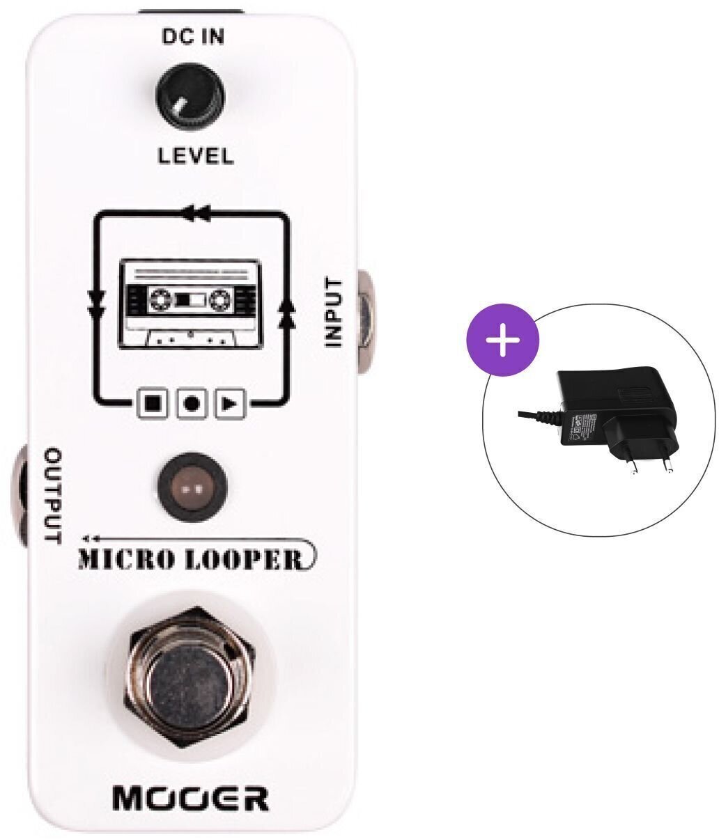 Guitar Effect MOOER Micro Looper SET Guitar Effect