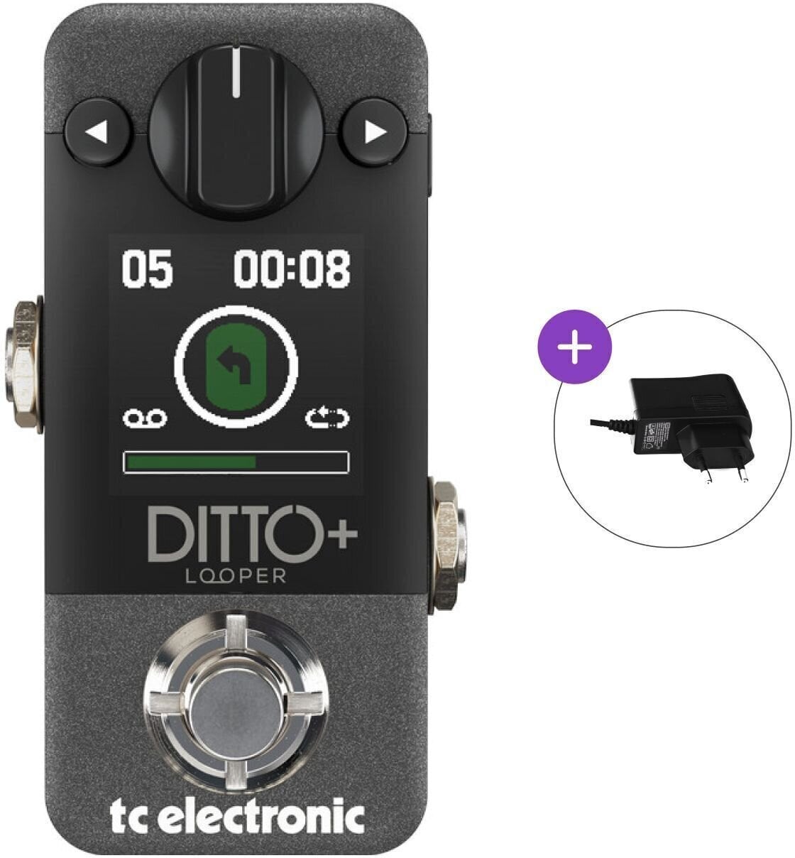 Kitaraefekti TC Electronic Ditto+ Looper SET Kitaraefekti