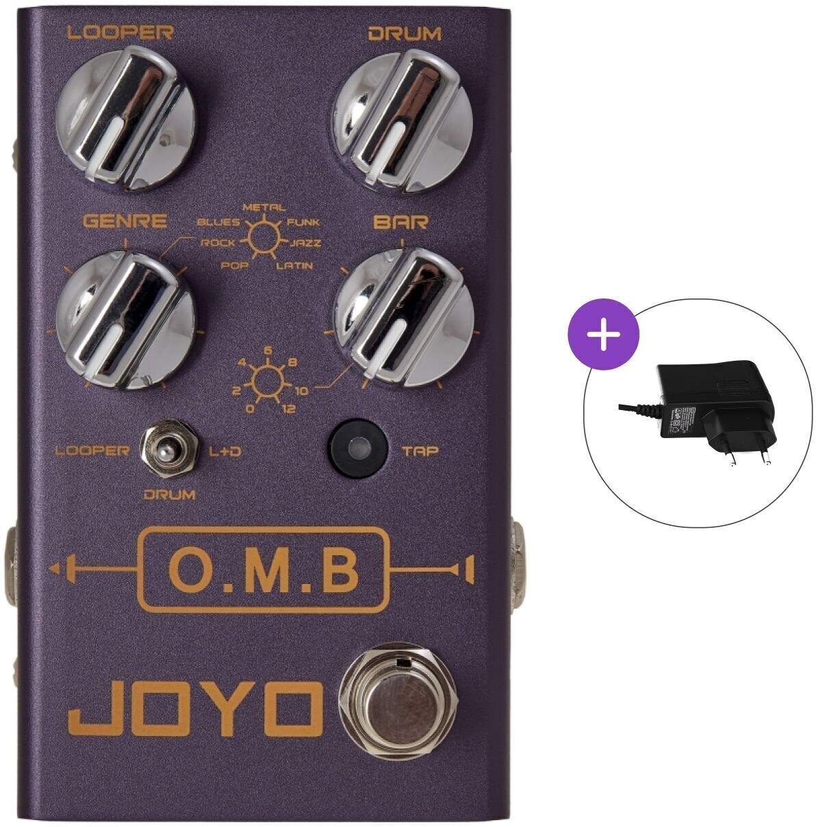 Guitar effekt Joyo R-06 O.M.B SET Guitar effekt