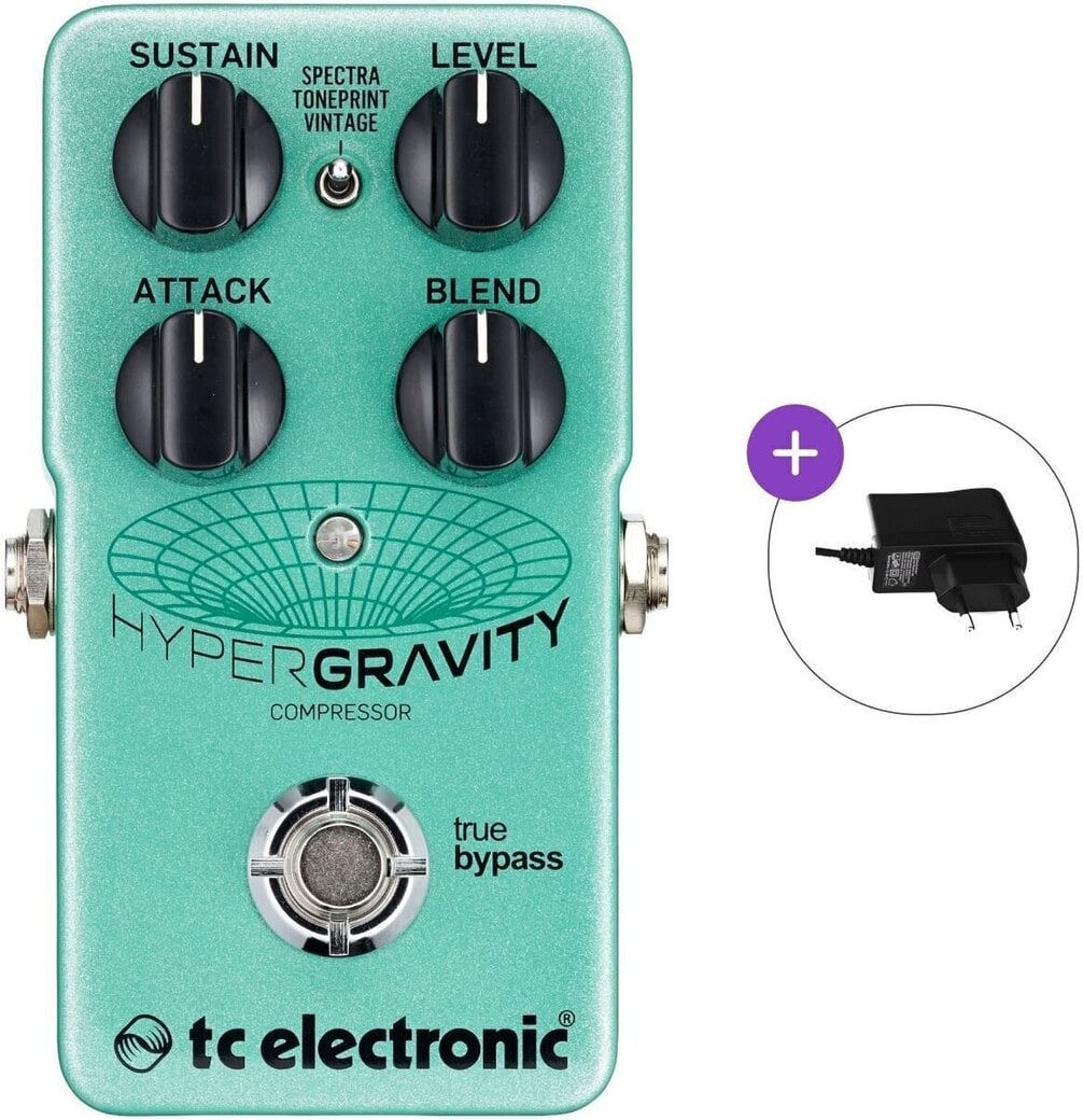 ギター tc electronic HYPERGRAVITY Compressor TC Electronic HyperGravity Compressor SET Efect de chitară - Muziker