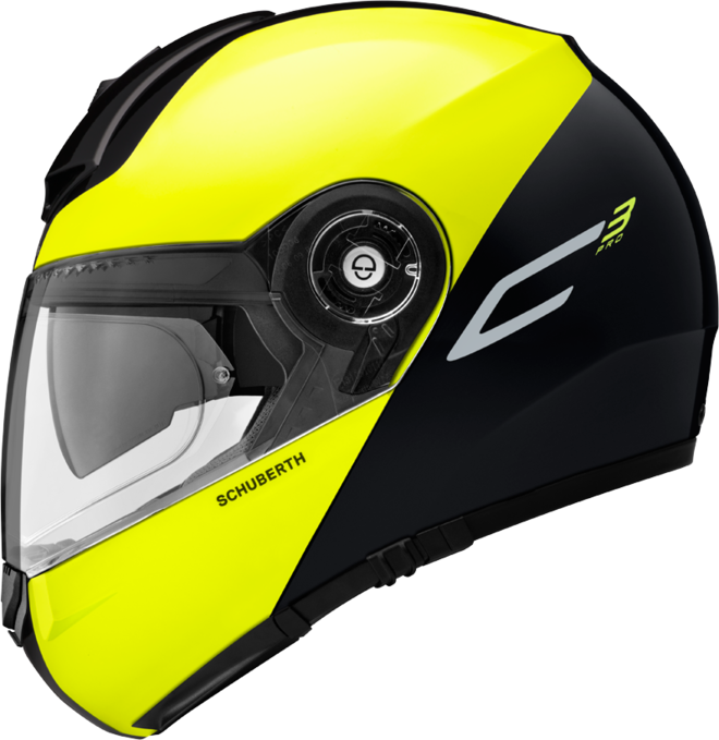 Helmet Schuberth C3 Pro Split Yellow L Helmet