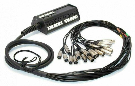 Готов аудио кабел Cordial Multicore CYB 16/8 C Готов аудио кабел - 1